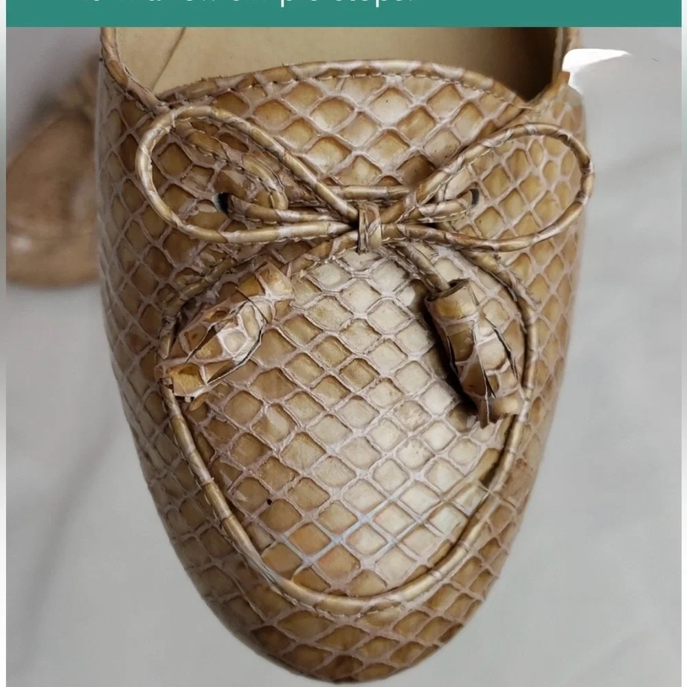 Stuart Weitzman Patent Leather Wedges in Tan Super Comfortable.